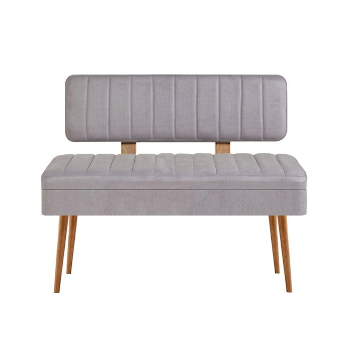 Hanah Home Vina 0701 - 4 - Atlantic, Grey Conjunto de Mesa Extensible y Sillas Hanah Home Vina 0701 - 4 - Atlantic, Grey Conjunto de Mesa Extensible y Sillas